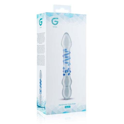 Dildo en Verre n 21 - 20 x 3.4 cm