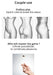 Dildo Multi Orgasm Strap-On-Me XL 16 x 4.7cm Noir