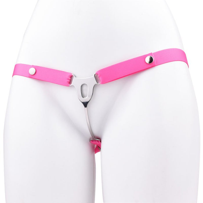 Dispositif Fem Fall-V en métal Sangle rose