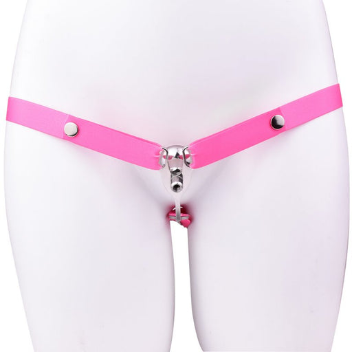 Dispositif Fem Mini V-Free en métal Sangle rose