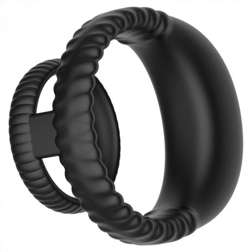 Double Cockring Vibrant Janus