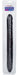 Double gode Black Jack 44 x 4.5 cm Noir