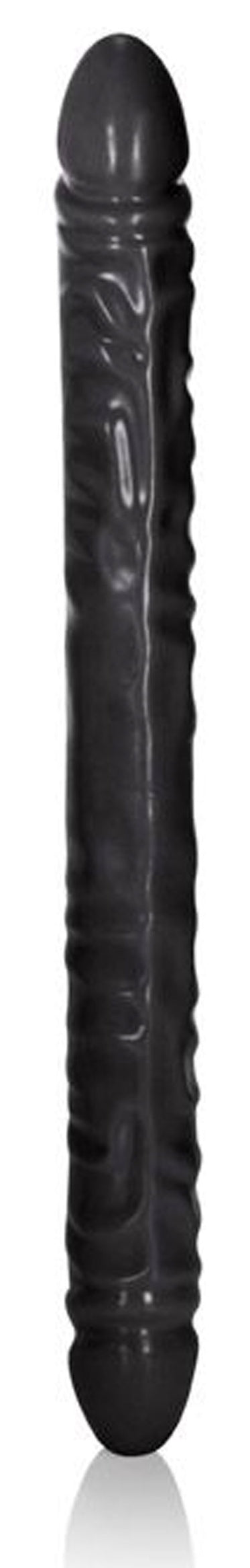 Double gode Black Jack 44 x 4.5 cm Noir