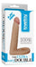 Double gode Cockring - 14 x 2.8 cm Flesh