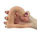 Double gode Cockring - 14 x 2.8 cm Flesh