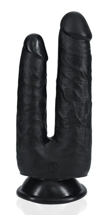 Double Gode Double Trouble 15 x 4.5cm Noir