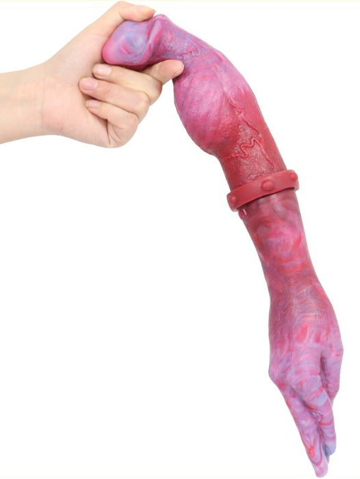 Double gode Duo Hand Monster 42 x 6cm