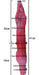 Double gode Duo Hand Monster 42 x 6cm