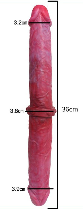 Double gode Duo Real 36 x 4.3cm