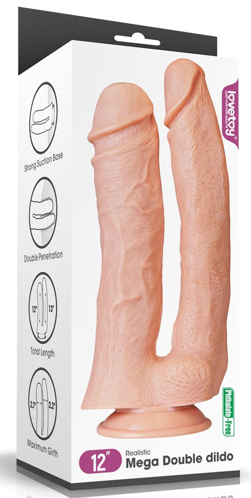 Double Gode MEGA DOUBLE LoveToy 26 x 11cm