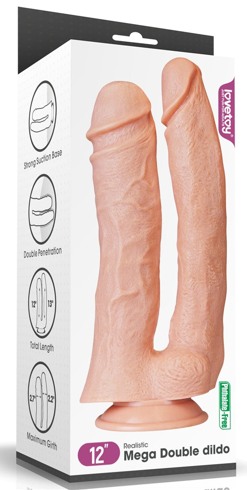 Double Gode MEGA DOUBLE LoveToy 26 x 11cm