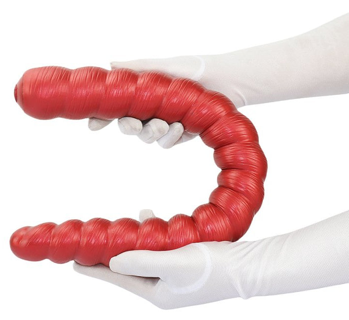 Double Gode Narvax 52 x 5.2cm Rouge