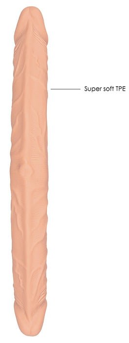Double gode Realrock 36 x 4.4cm Flesh
