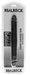 Double Gode Straight Slim 30.5 x 3.5cm Noir