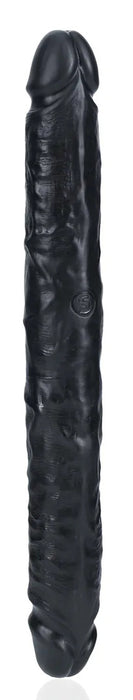 Double Gode Straight Slim 30.5 x 3.5cm Noir
