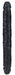 Double Gode Straight Slim 30.5 x 3.5cm Noir