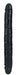 Double Gode Straight Slim 30.5 x 3.5cm Noir