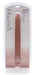 Double Gode Straight Slim 35.5 x 3.8cm Marron