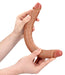 Double Gode Straight Slim 35.5 x 3.8cm Marron