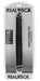 Double Gode Straight Slim 35.5 x 3.8cm Noir