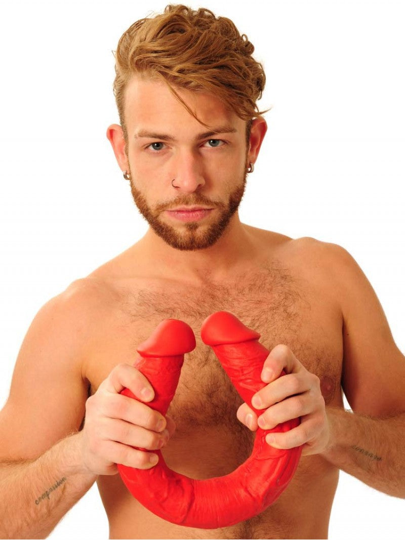Double gode Stretch N33 42 x 5cm rouge