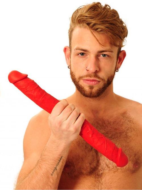 Double gode Stretch N33 42 x 5cm rouge