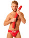 Double gode Stretch N77 62 x 6.2cm Rouge