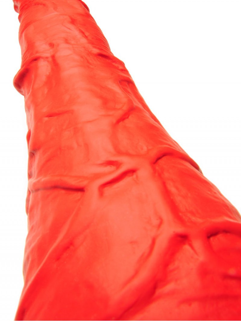 Double gode Stretch N77 62 x 6.2cm Rouge