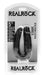 Double Gode U Shape 12 x 3cm Noir
