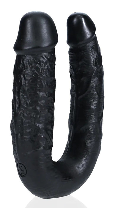Double Gode U Shape 12 x 3cm Noir