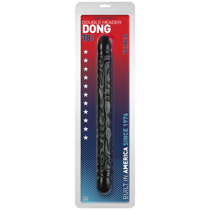 Double Gode XL 45 x 4.5 cm Noir