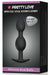 Double Heavy Balls Silicone Butt Plug 12.5 x 3.3 cm