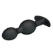 Double Heavy Balls Silicone Butt Plug 12.5 x 3.3 cm