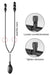Double Plug gonflable Dualass 7.5 x 2.5cm