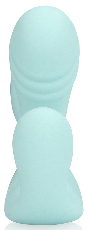Double Plug Vibrant THREE IN ONE 10 x 3.2cm Bleu