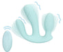 Double Plug Vibrant THREE IN ONE 10 x 3.2cm Bleu