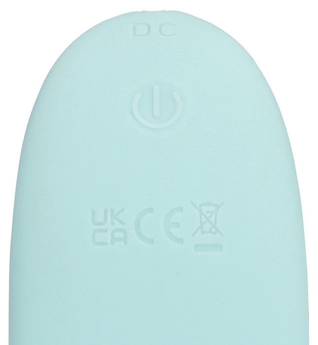 Double Plug Vibrant THREE IN ONE 10 x 3.2cm Bleu