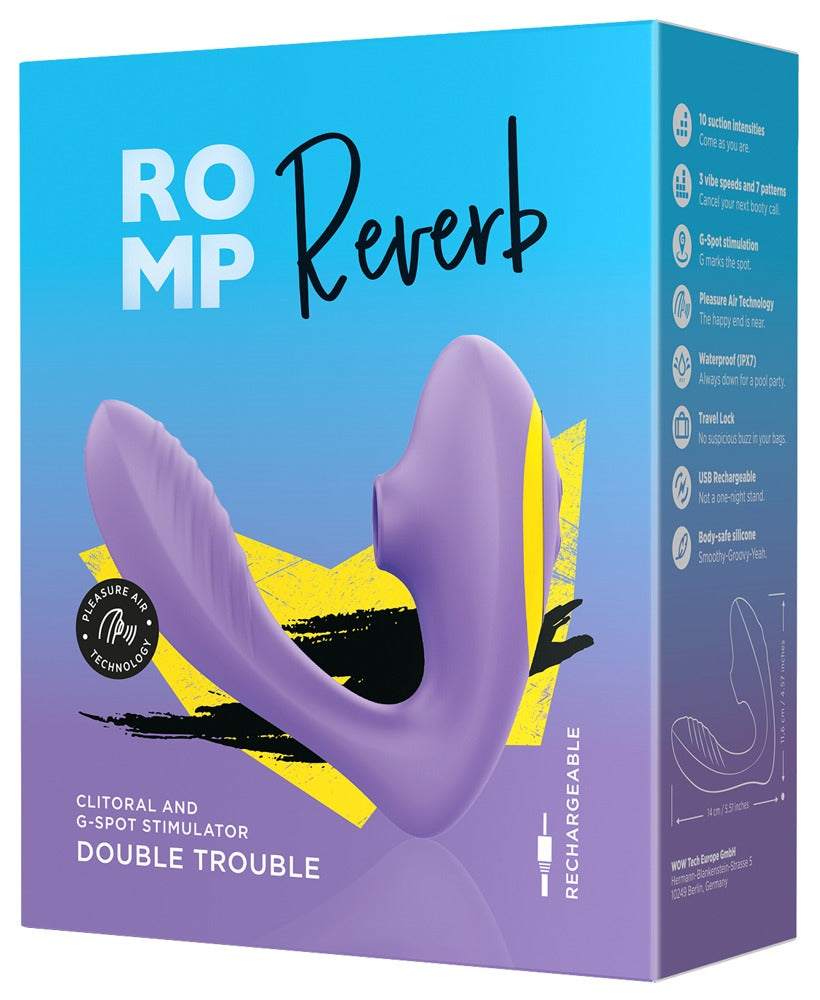 Double Stimulateur Reverb 12 x 3.7cm