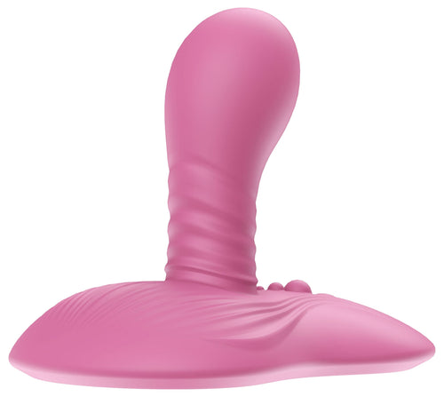 Double stimulateur vibrant rotatif Joystickball 9 x 4.5cm