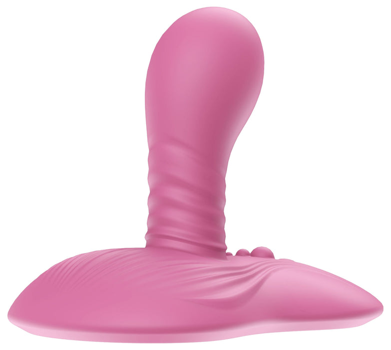 Double stimulateur vibrant rotatif Joystickball 9 x 4.5cm