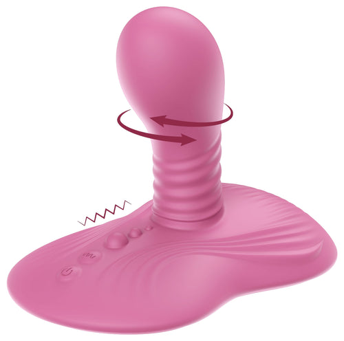 Double stimulateur vibrant rotatif Joystickball 9 x 4.5cm