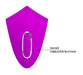 Double stimulateur Willie - Violet