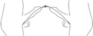 Double Tige d'urètre flexible Flexi Duo 24cm - Diamètre 8mm