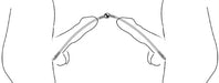 Double Tige d'urètre flexible Flexi Duo 34cm - Diamètre 8mm