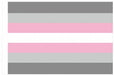 Drapeau Demi-Fille 90 x 150cm