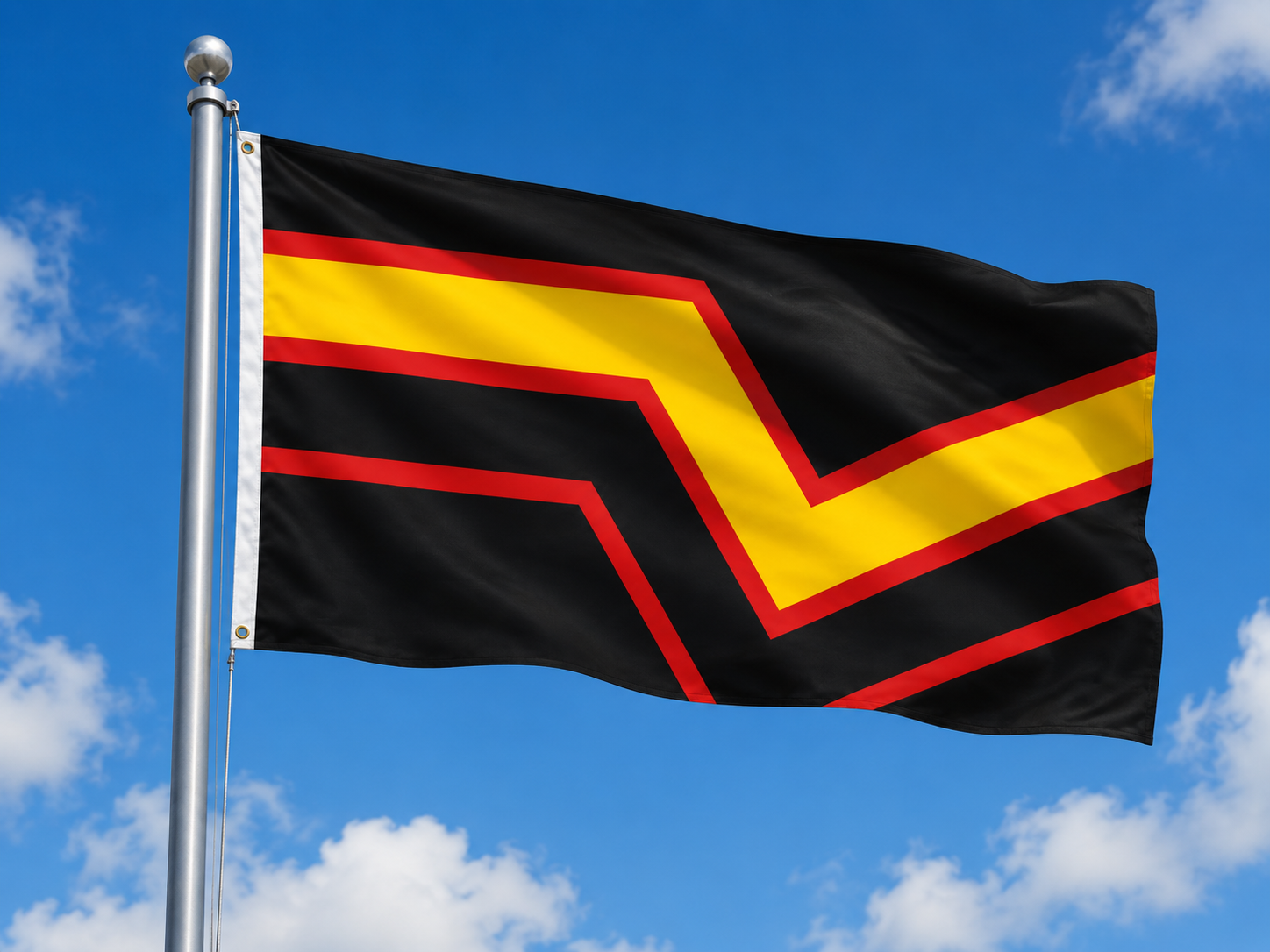 Drapeau Rubber 90 x 150cm