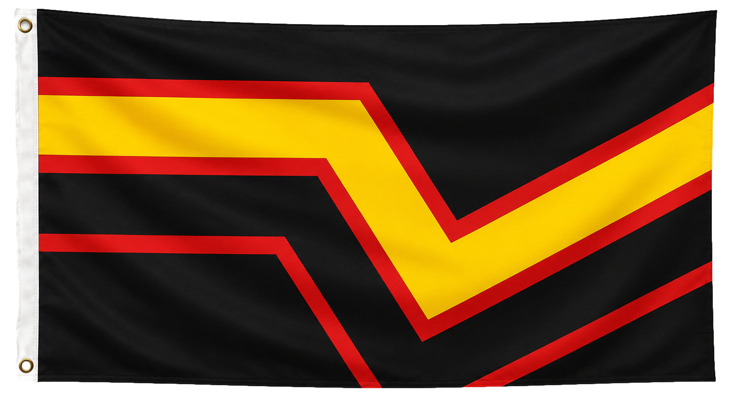 Drapeau Rubber 90 x 150cm