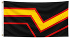 Drapeau Rubber 90 x 150cm