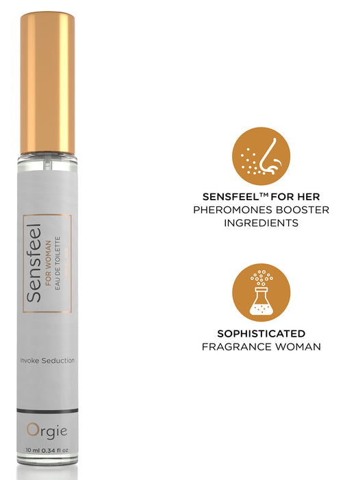 Eau de Toilette Phéromone pour Femme Sensfeel Orgie 10ml