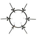 Écarteur Roundilat 8 cm - Largeur max 9.5cm